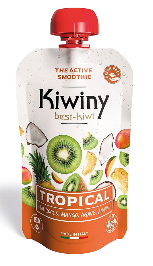 Kiwi-Püree mit Mango glutenfrei BIO 100 g - KIWINY