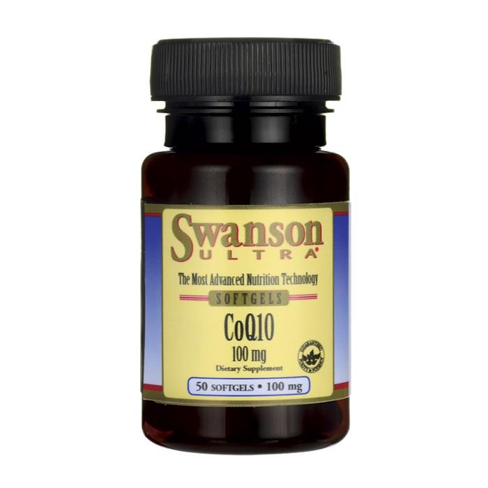 Coenzym Q10 100mg COQ10 50 Kapseln von SWANSON Image principale du produit