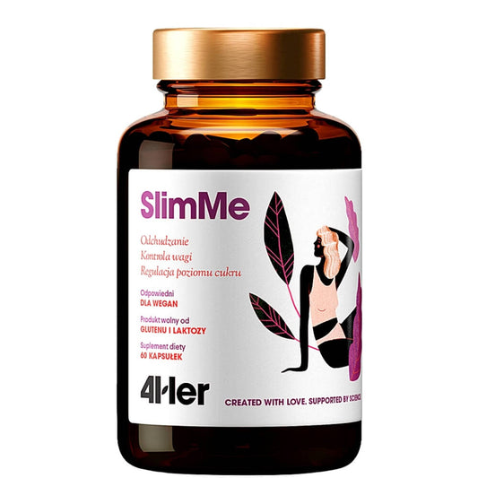 4her Slimme Kapseln von HEALTHLABS, 60 Kapseln in einer weißen Packung, für unterstützende Gewichtsmanagement.