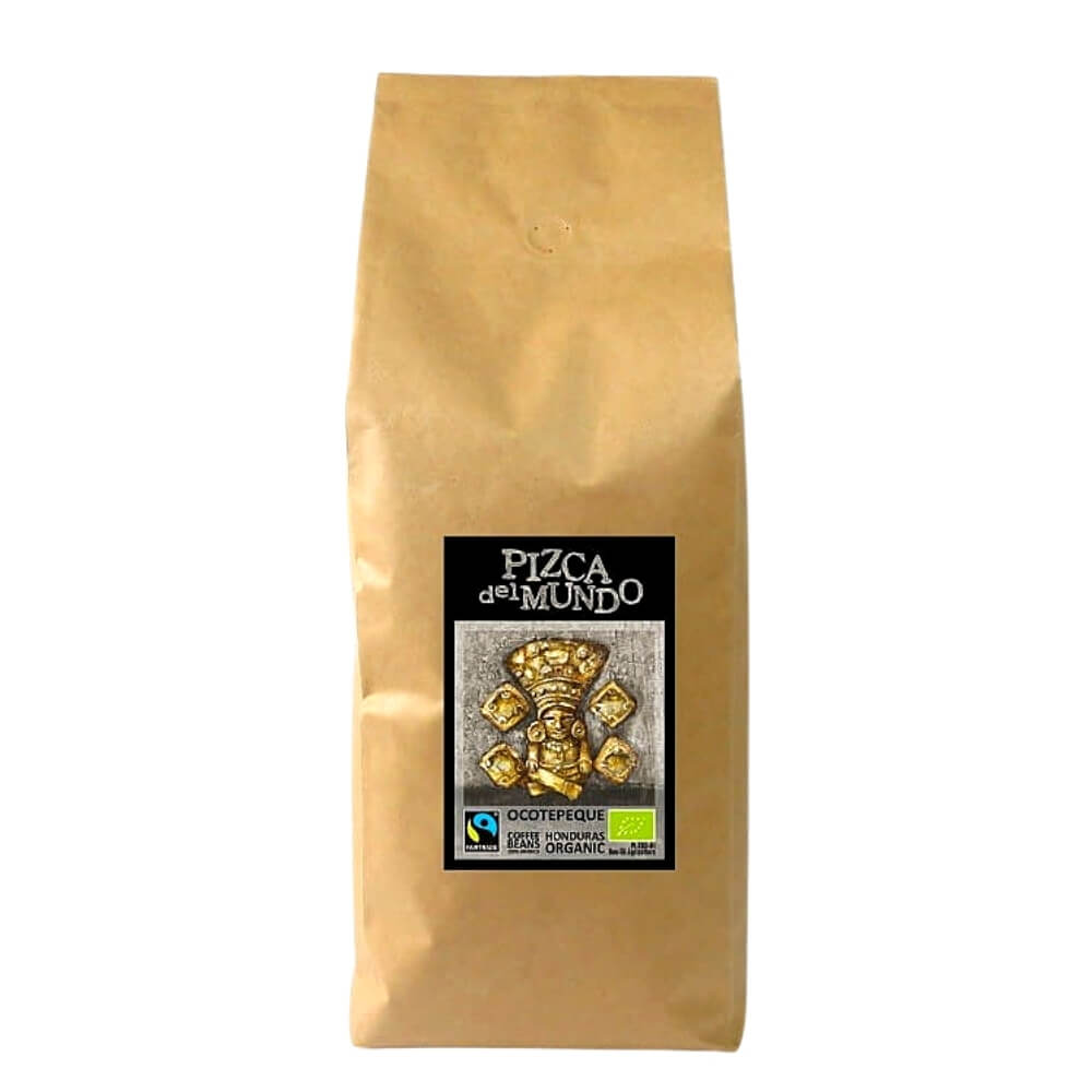 Arabica-Kaffeebohnen 100% ocotepeque fair gehandelt BIO 1 kg - PIZCA DEL MUNDO Immagine principale del prodotto