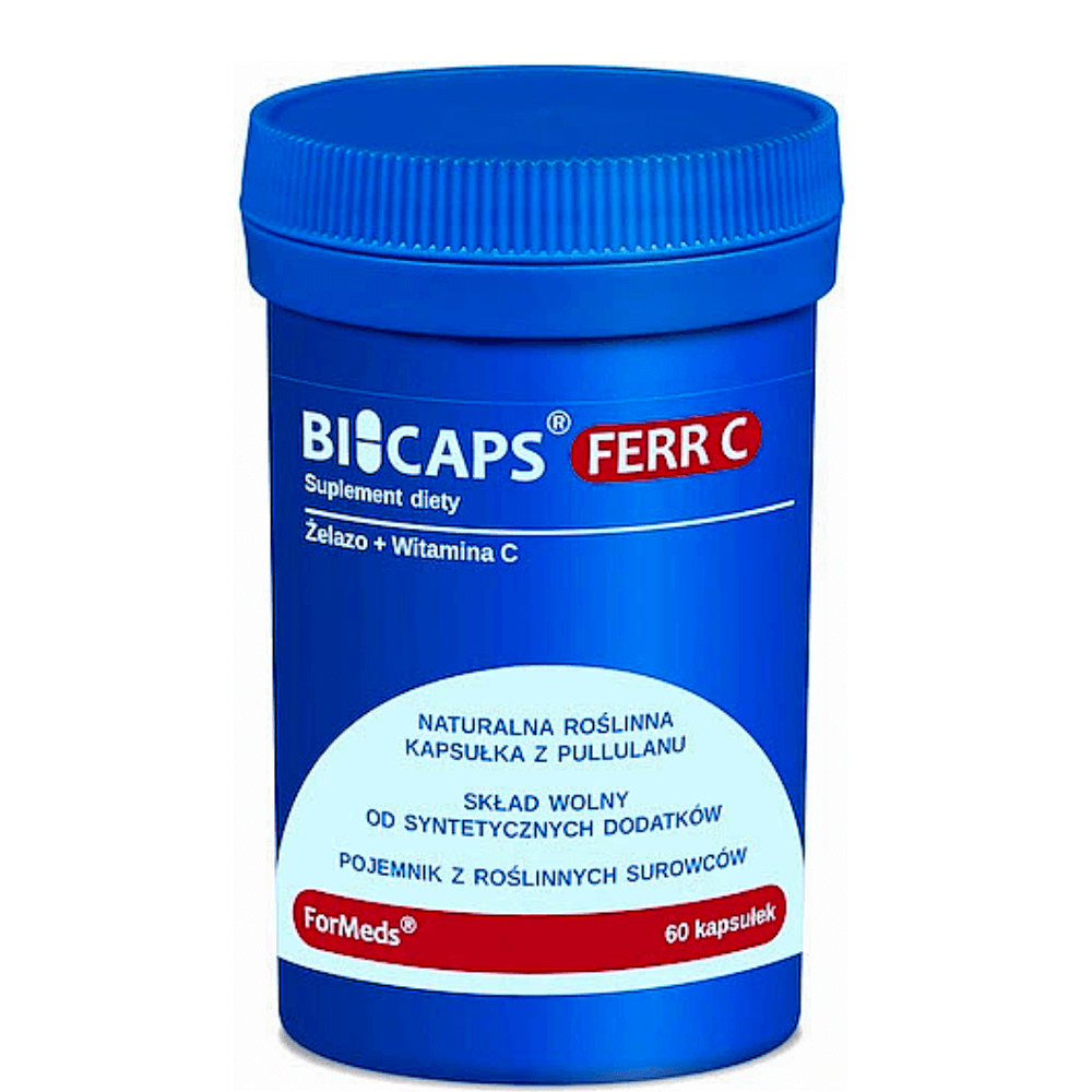 Bicaps Ferr C Eisen + Vitamin C 60 FORMEDS Kapseln Imagem principal do produto