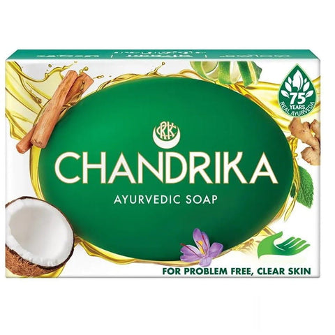 Ayurvedische Seife auf Basis von 7 Ölen 75 g CHANDRIKA ORIGINAL