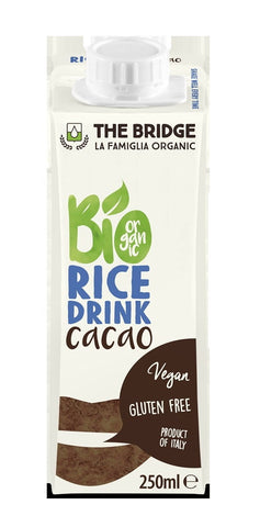 Reisgetränk mit Kakao ohne Gluten 250ml EKO THE BRIDGE