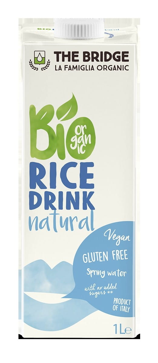 Natürliches Reisgetränk ohne Gluten 1000ml EKO THE BRIDGE Pääkuva