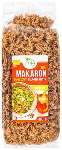 Vollkorn-Dinkelnudeln von BIO LIFE, 400g, nachhaltige Bio-Qualität, ungekocht, in Packung sichtbar