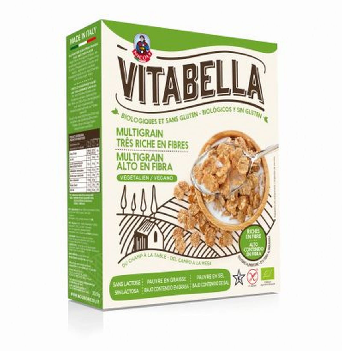 Glutenfreier Reis und Cornflakes BIO 300 g VITABELLA Hlavní obrázek produktu