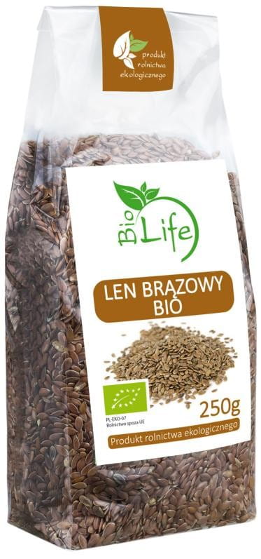 Braunes Bio-Leinenstoff von BIO LIFE, 250g, nachhaltiges EKO BIO Material, Textil für umweltfreundliche Projekte