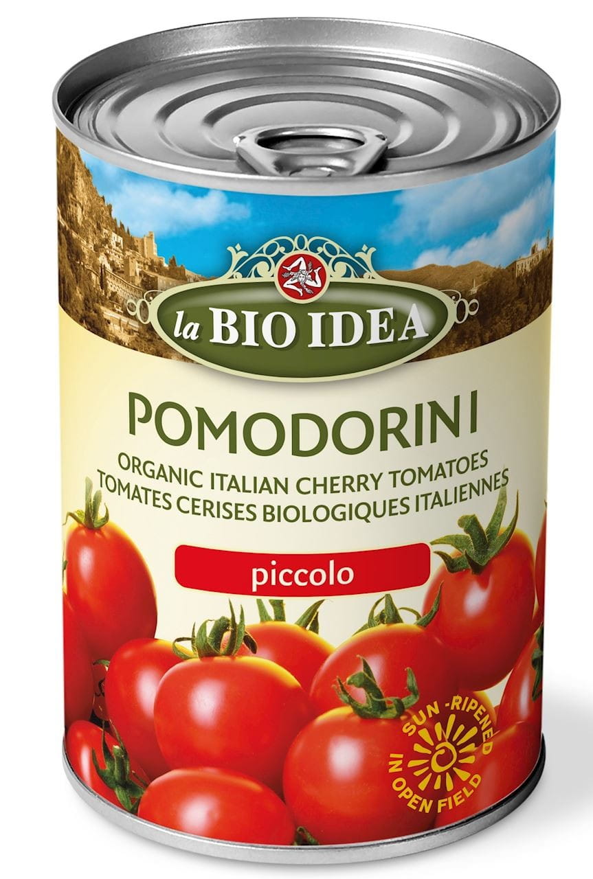 Kirschtomaten in Tomatensoße BIO 400 g (Dose) - LA BIO IDEA