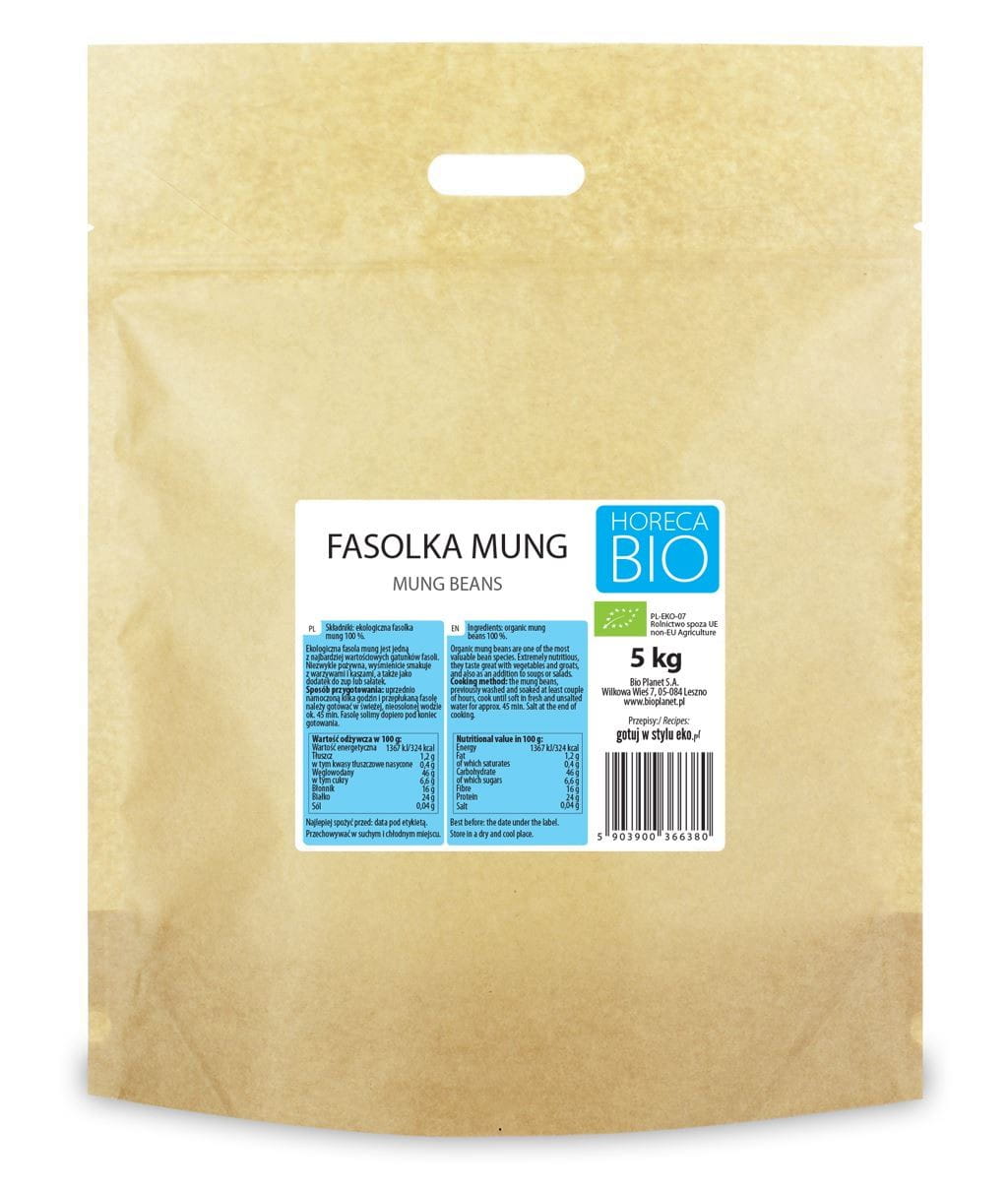 BIO Mungobohnen 5 kg - HORECA Hauptbild