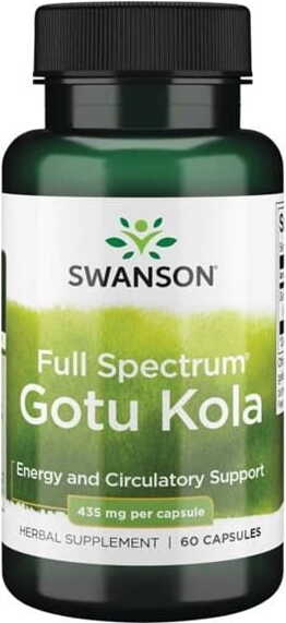 Gotu Kola Cola 435mg 60 Kapseln von SWANSON Image principale du produit