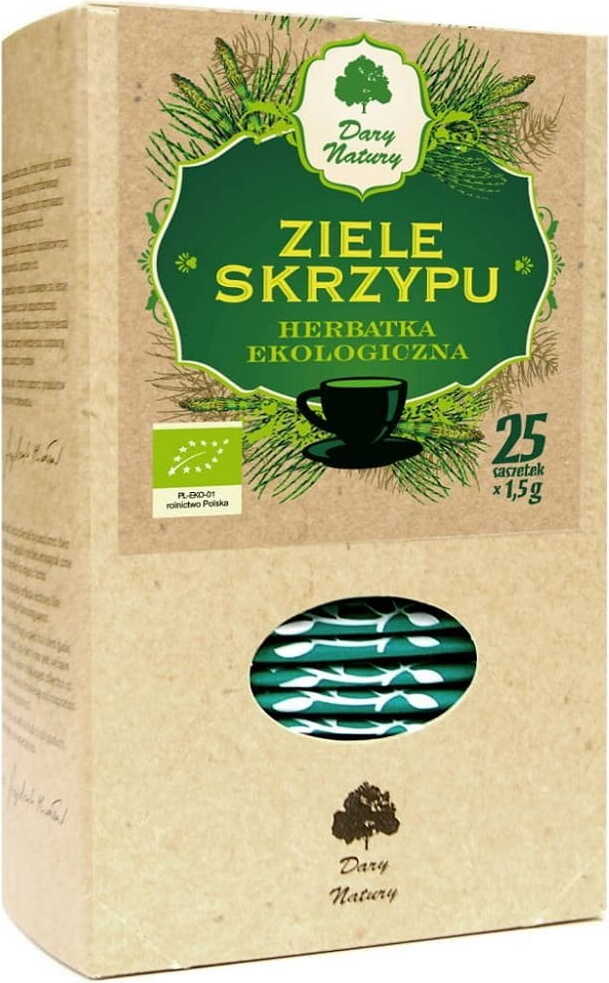 Schachtelhalm Kräuter BIO Tee (25 x 15 g) - GESCHENKE DER NATUR 主图