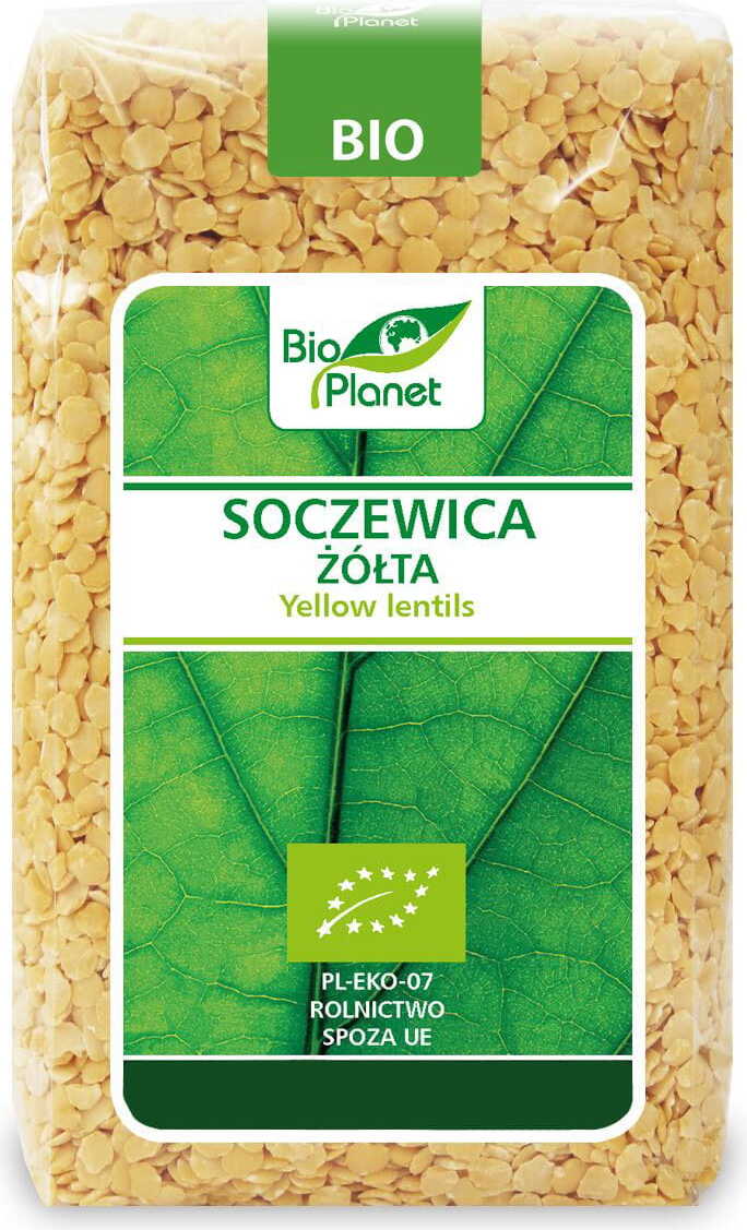 Gelbe Linsen BIO 500 g - BIO PLANET Fő kép