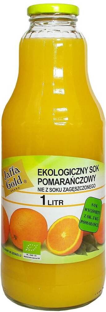 Orangensaft BIO 1000 ml - JAFFA GOLD