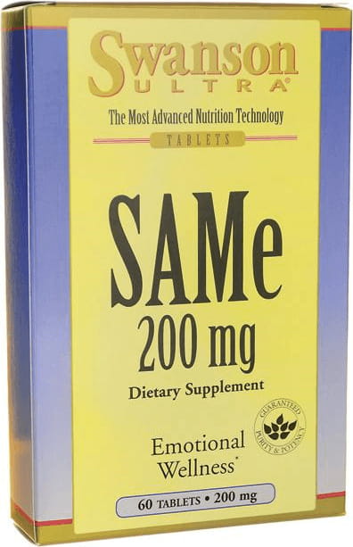 SAME s - Adenosyl L - Methionin 200 mg 60 Tabletten SWANSON