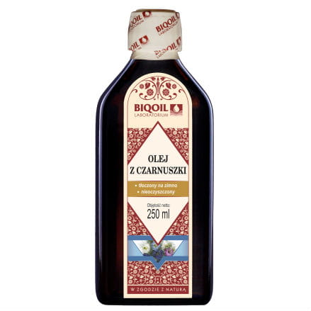 Schwarzkümmelöl, kaltgepresst, unraffiniert 250ml BIOOIL