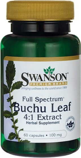 Bukko Birke FS Buchu Leaf 100mg 60 Kapseln SWANSON