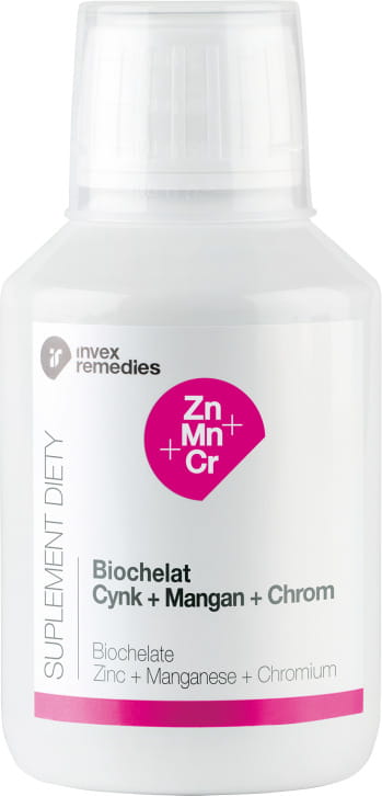 Biochelat Zink + Chrom + Mangan Biochelat Zink + Chrom + Mangan 150ml INVEX REMEDIES Imagem principal do produto