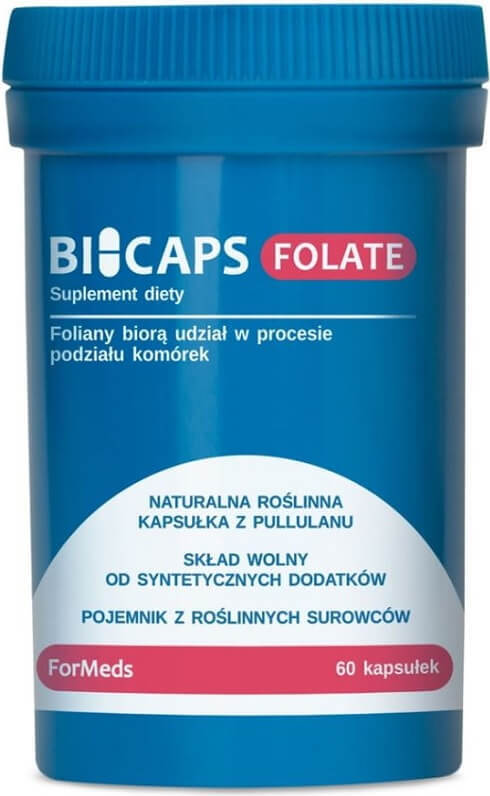 Bicaps Folsäure 2905 mg 60 Portionen 60 FORMEDS-Kapseln