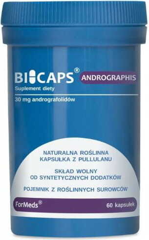 Bicaps paniculata andrographis 60 FORMEDS-Kapseln