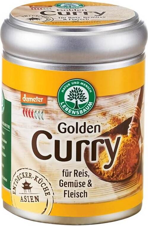 BIO Goldenes Currygewürz 55 g - LEBENSBAUM