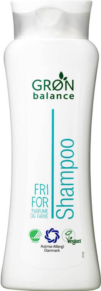 Haarshampoo von GRON BALANCE, 300 ml Flasche, mit natürlichen Inhaltsstoffen für gesundes Haar, sichtbar auf dem Bild.