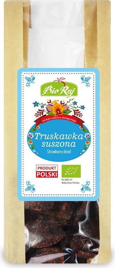 Getrocknete Erdbeeren BIO 50 g - BIO RAJ Imagem principal do produto