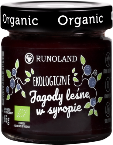 Myrtille au sirop EKO 200g