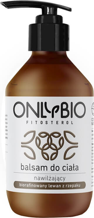 Feuchtigkeitsspendende Körperlotion von biogo in 250 ml Flasche, cremige Textur, ideal für gepflegte Haut.