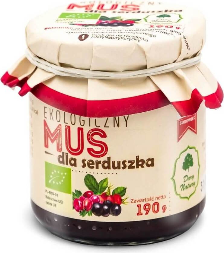 Mousse für das Herz BIO 190 g - GESCHENKE DER NATUR Huvudsaklig produktbild