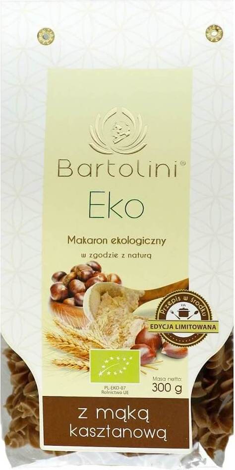 Nudeln (Grieß mit Kastanienmehl), Twist BIO 300 g - BARTOLINI