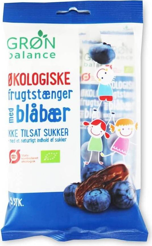 Bio Baby-Beeren-Snacks von GRON BALANCE, 100 g, mit frischen Beeren für kleine Kinder, in praktischer Verpackung.