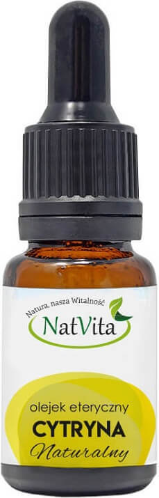 Natürliches ätherisches Zitronenöl 10ml NATVITA