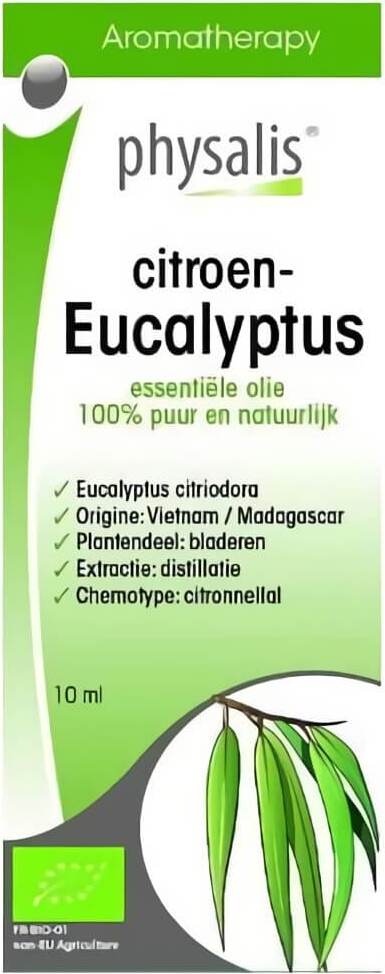 Citroen Eukalyptus (Zitronen-Eukalyptus) ätherisches Öl BIO 10 ml - PHYSALIS