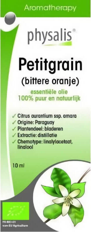 Ätherisches Petitgrain-Öl (Orangenbaum) BIO 10 ml - PHYSALIS