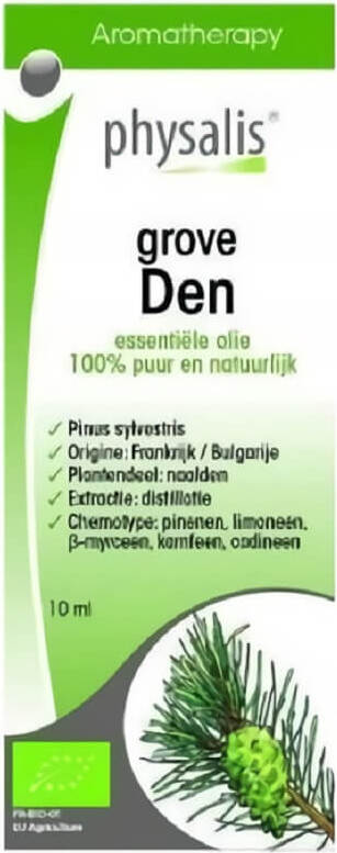 Ätherisches Öl Waldkiefer von biogo, 10 ml Flasche, naturbelassenes Bio-Öl für Aromatherapie und Entspannung.