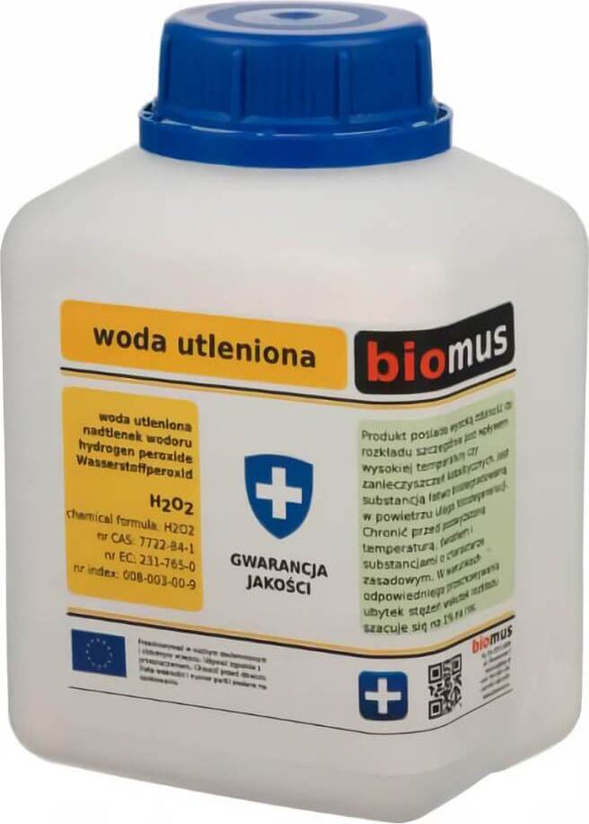Wasserstoffperoxid 3% H2O2 Wasserstoffperoxid Wasserstoffperoxid 250ml BIOMUS Hover Image