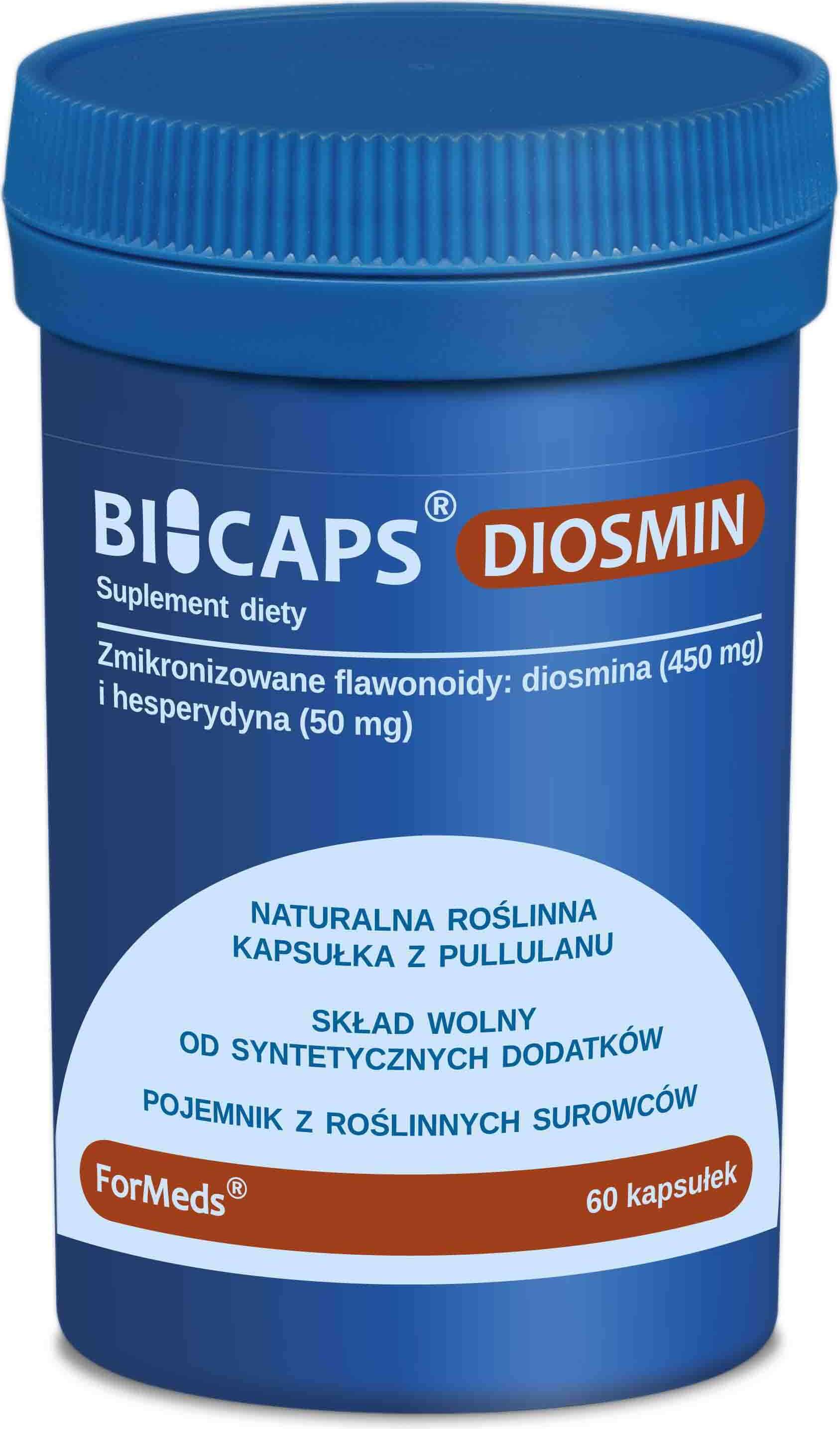 Bicaps Diosmina 450 MG 60 Kapseln FORMEDS Imagem principal do produto