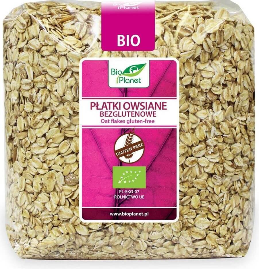 Glutenfreie Haferflocken BIO 1 kg - BIO PLANET Pääkuva