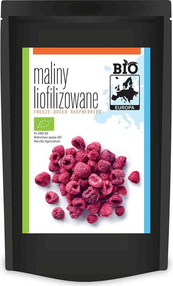 Gefriergetrocknete Himbeeren BIO 30 g - BIO EUROPA Hover Image