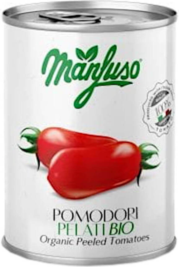 Geschälte Tomaten BIO 400 g MANFUSO