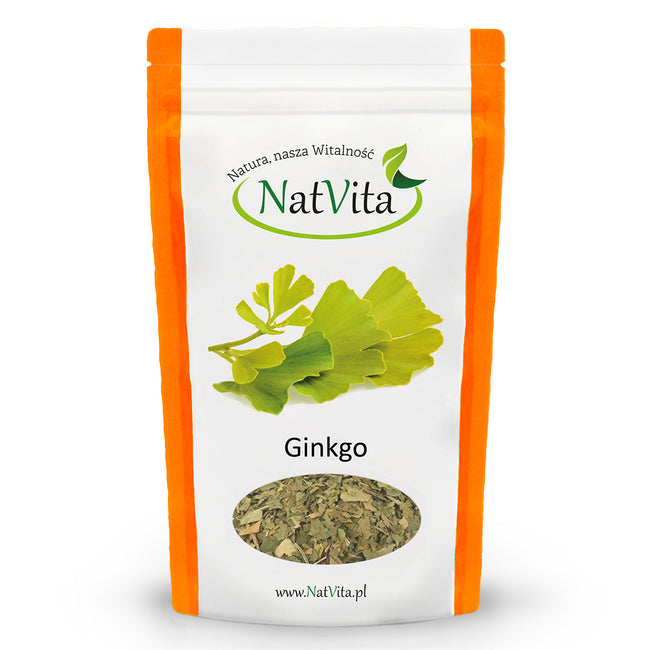 Ginkgo biloba, geschnittene Blätter 100g NATVITA Hover Image