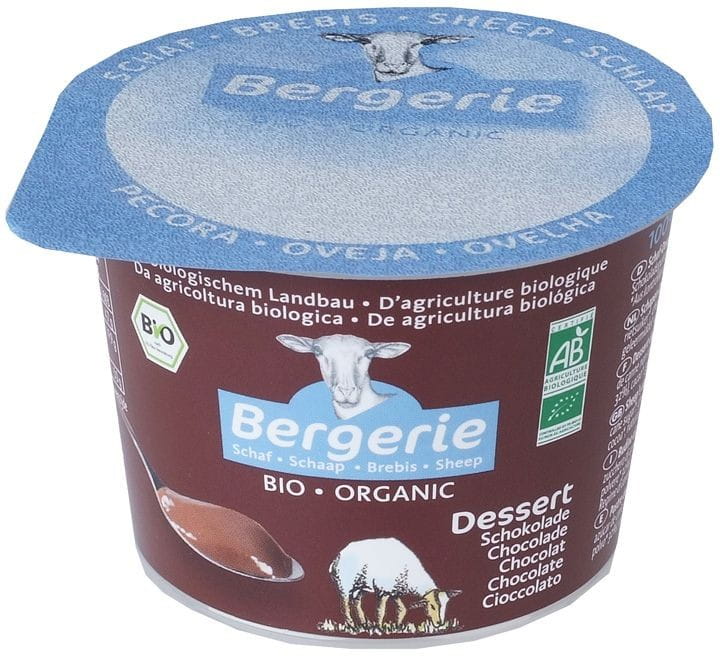 Schafschokolade Dessert BIO 125 g - BERGERIE Pääkuva