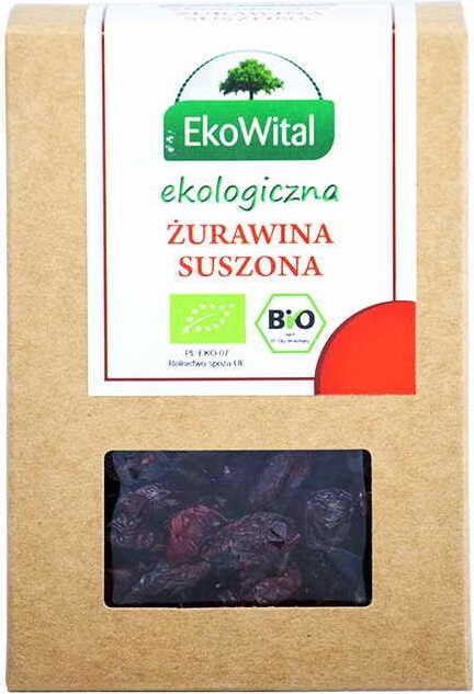 Getrocknete Preiselbeeren BIO 125 g EKOWITAL