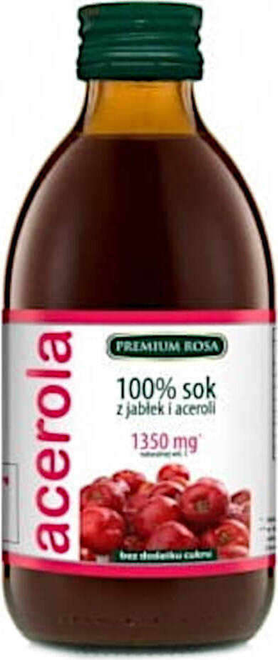 Natürliches Acerola Vitamin C 250 ml PREMIUM ROSA