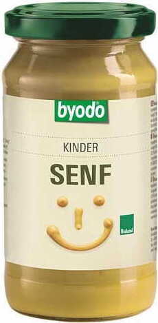 Senf für Kinder BIO 200 ml BYODO