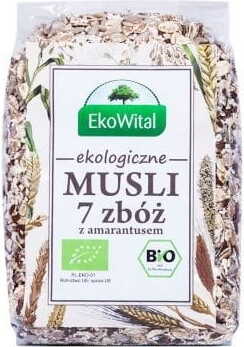 Müsli 7 Cerealien mit Amaranth BIO 300 g EKOWITAL