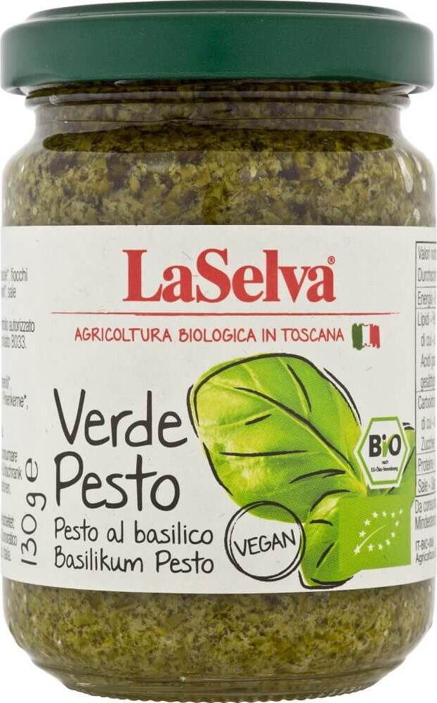Grünes Pesto BIO 130 g LASELVA Κύρια εικόνα προϊόντος