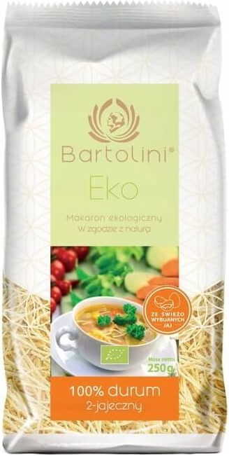 Hartweizennudeln 2 - Eidünne Scheiben BIO 250 g BARTOLINI