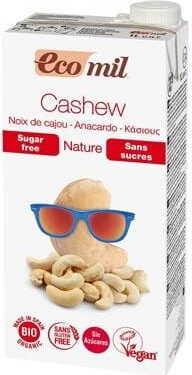 Cashewnussgetränk ohne Zucker BIO 1000 ml ECOMIL