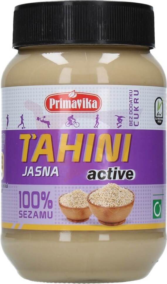 Tahini light active 100% Sesam ohne Zucker 460 g PRIMAVIKA Image principale du produit
